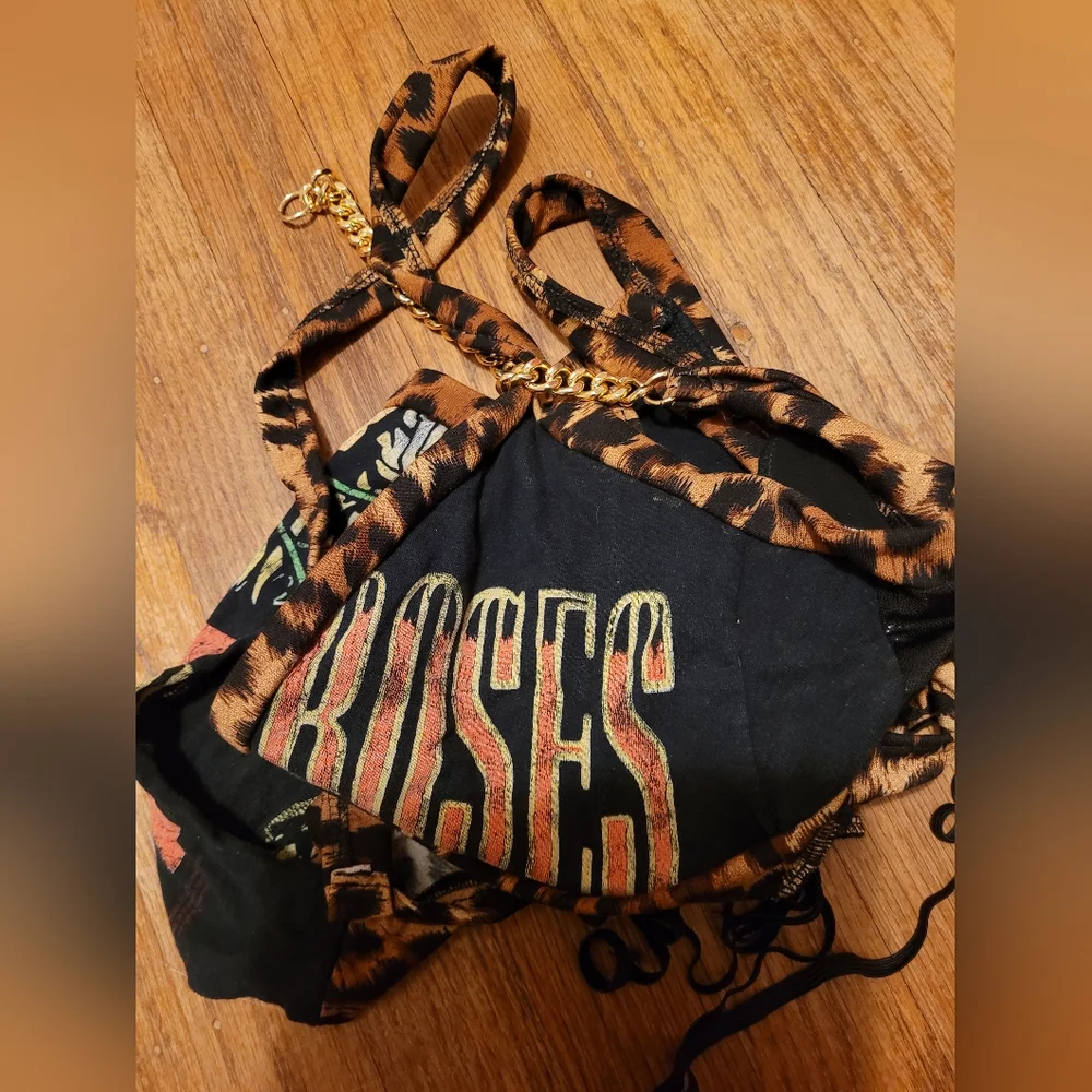 Guns N Roses Bikini/ Lingerie Set- Size S/M - Picture 4 of 4